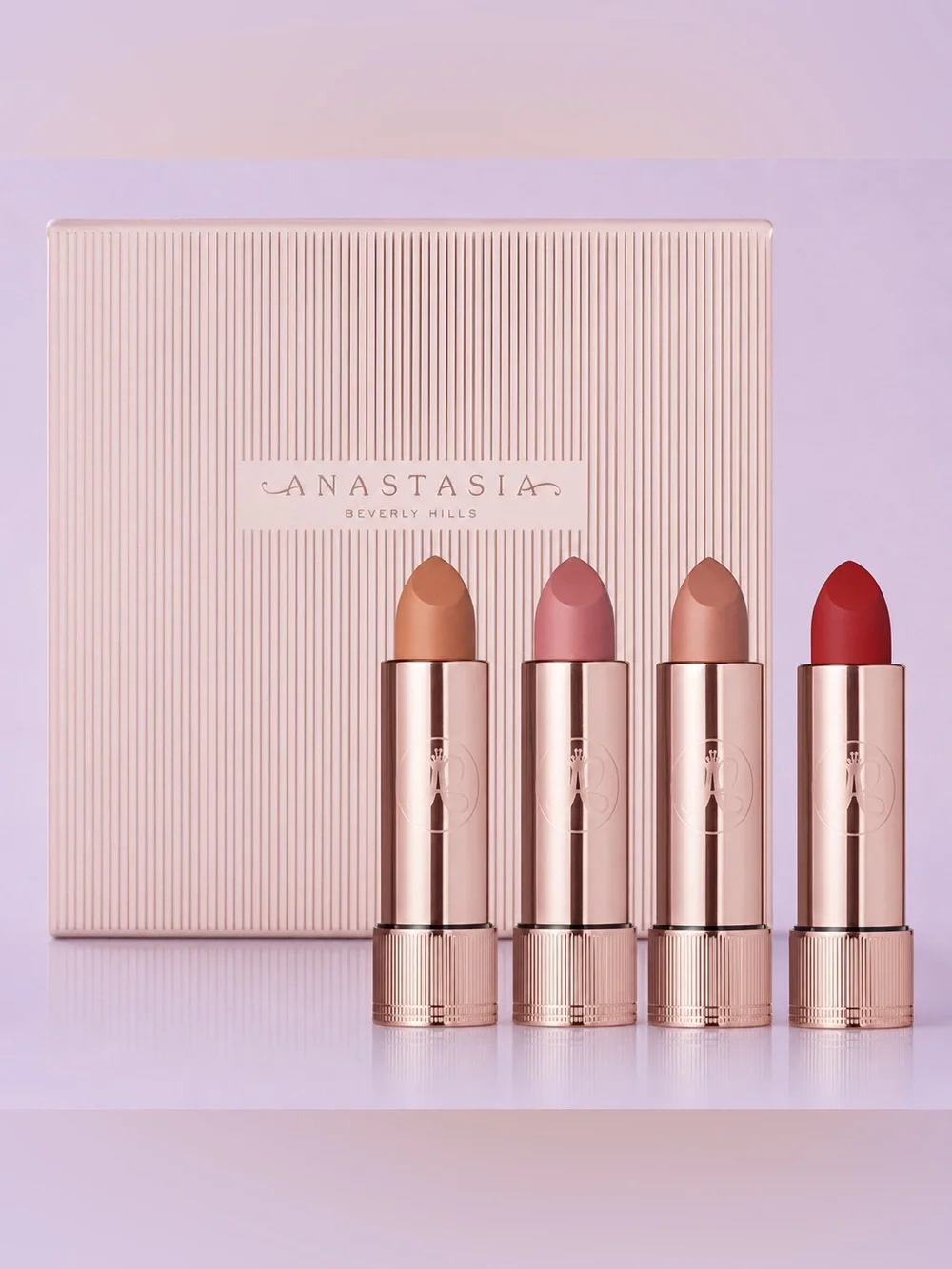 Anastasia Beverly Hills Nude & Rose Matte Lipstick Set